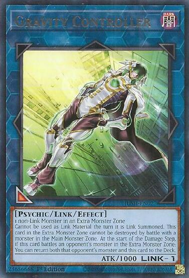 Gravity Controller [JUSH-EN027] Rare Yu-Gi-Oh!