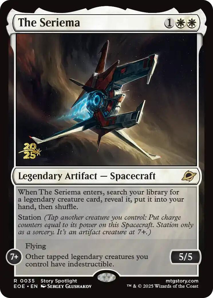 The Seriema [Edge of Eternities Prerelease Promos] Magic: The Gathering