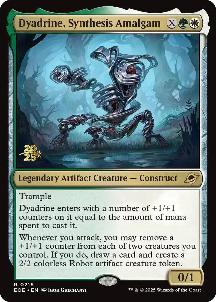 Dyadrine, Synthesis Amalgam [Edge of Eternities Prerelease Promos] Magic: The Gathering
