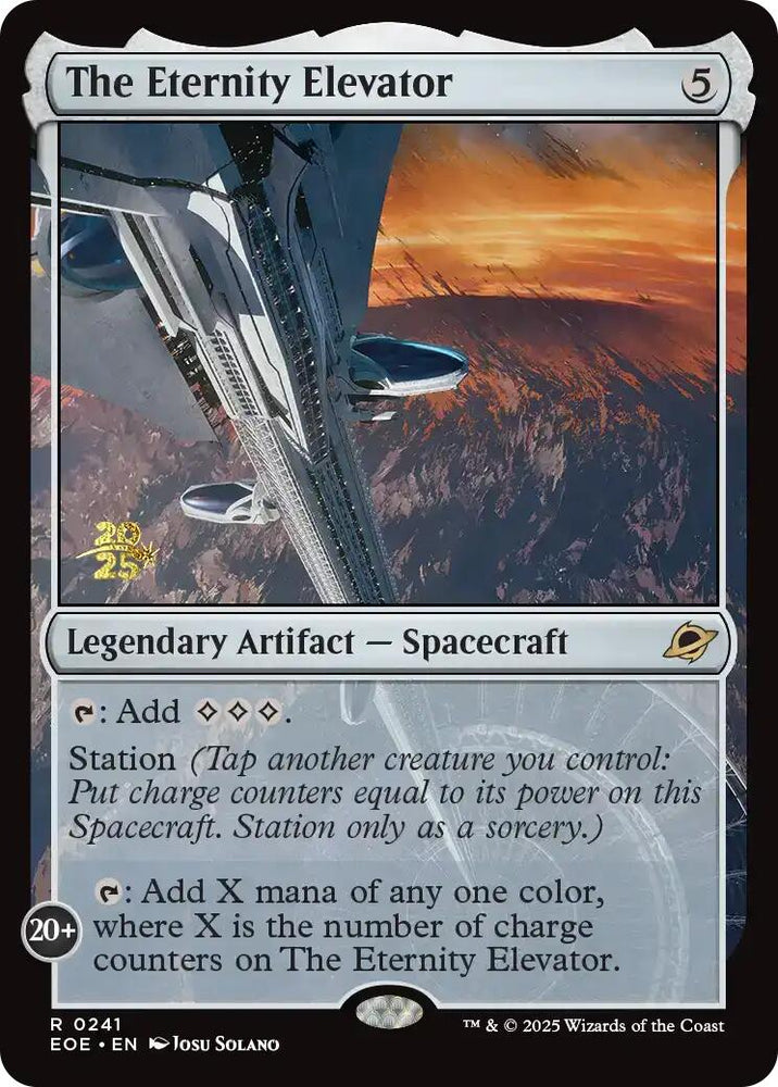 The Eternity Elevator [Edge of Eternities Prerelease Promos] Magic: The Gathering