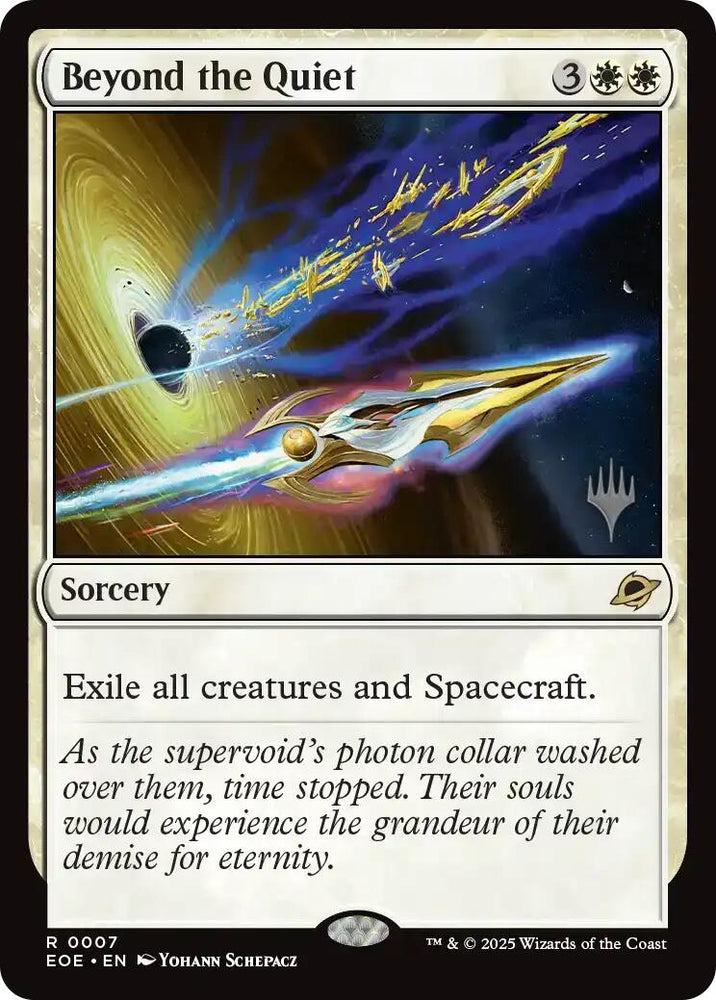 Beyond the Quiet (Promo Pack) [Edge of Eternities Promo Pack] Magic: The Gathering