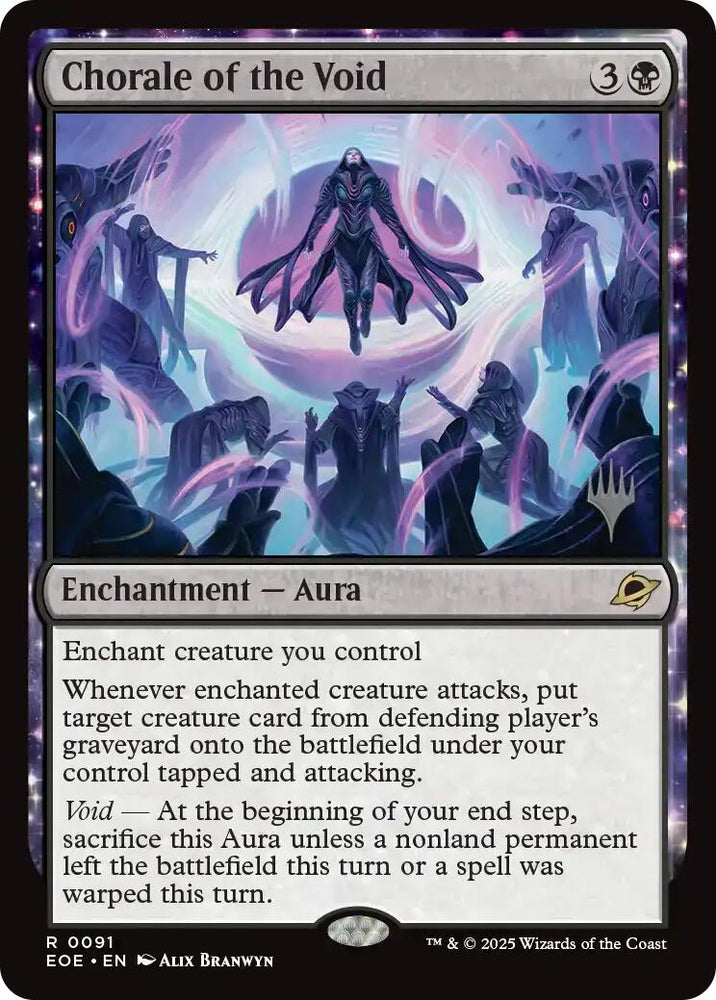 Chorale of the Void (Promo Pack) [Edge of Eternities Promo Pack] Magic: The Gathering