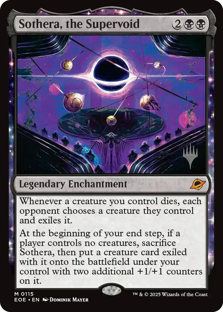 Sothera, the Supervoid (Promo Pack) [Edge of Eternities Promo Pack] Magic: The Gathering