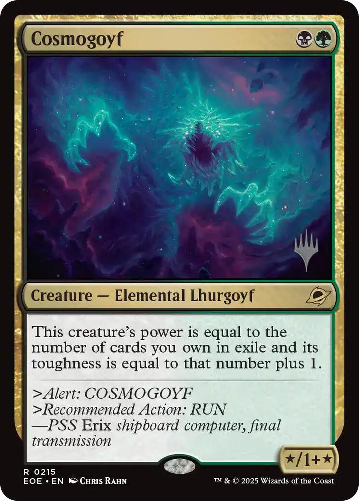 Cosmogoyf (Promo Pack) [Edge of Eternities Promo Pack] Magic: The Gathering