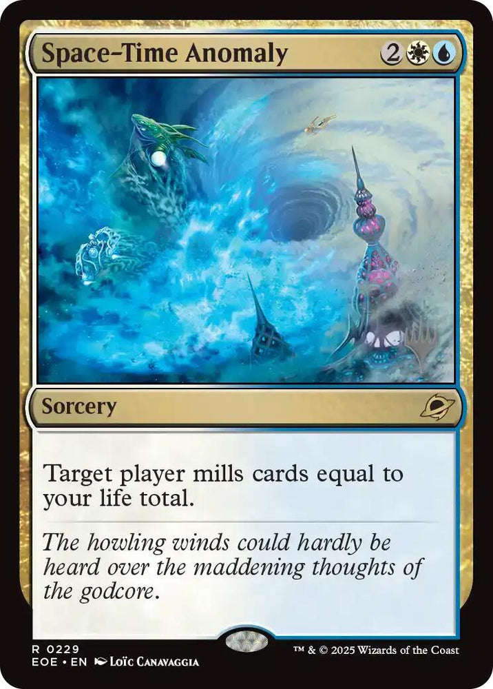 Space-Time Anomaly (Promo Pack) [Edge of Eternities Promo Pack] Magic: The Gathering