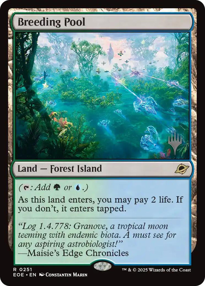Breeding Pool (Promo Pack) [Edge of Eternities Promo Pack] Magic: The Gathering