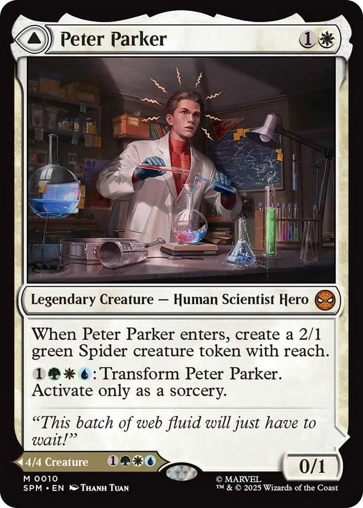 Peter Parker [Marvel's Spider-Man] Magic: The Gathering