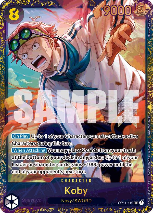 Koby (Treasure Cup August 2025) [One Piece Promotion Cards] Bandai