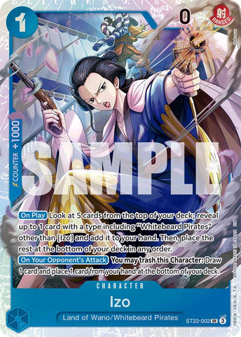 Izo [Starter Deck: Ace & Newgate] Bandai