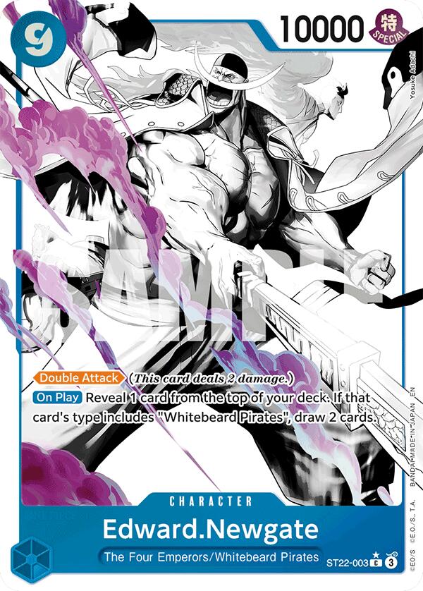 Edward.Newgate (Parallel) [Starter Deck: Ace & Newgate] Bandai