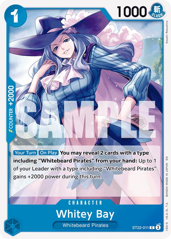 Whitey Bay [Starter Deck: Ace & Newgate] Bandai