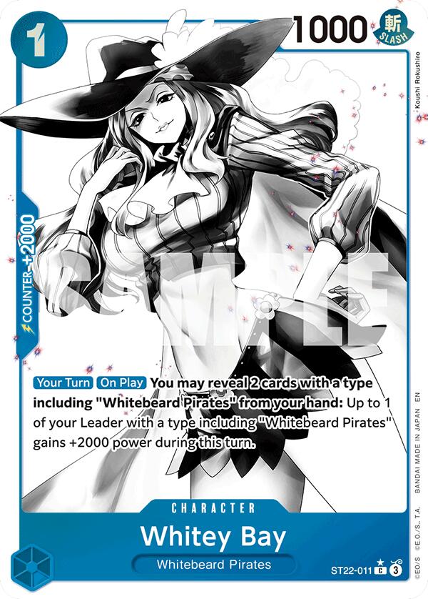 Whitey Bay (Parallel) [Starter Deck: Ace & Newgate] Bandai