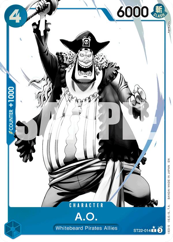 A.O. (Parallel) [Starter Deck: Ace & Newgate] Bandai