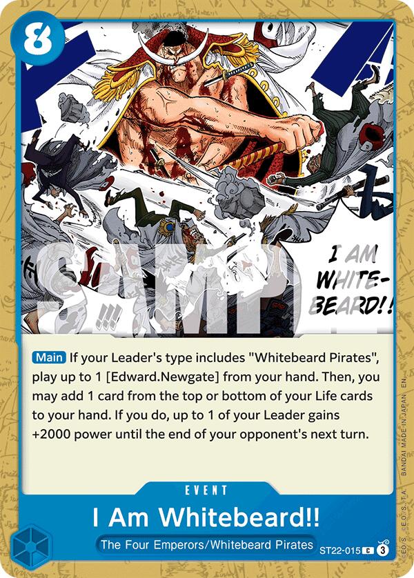 I Am Whitebeard!! [Starter Deck: Ace & Newgate] Bandai