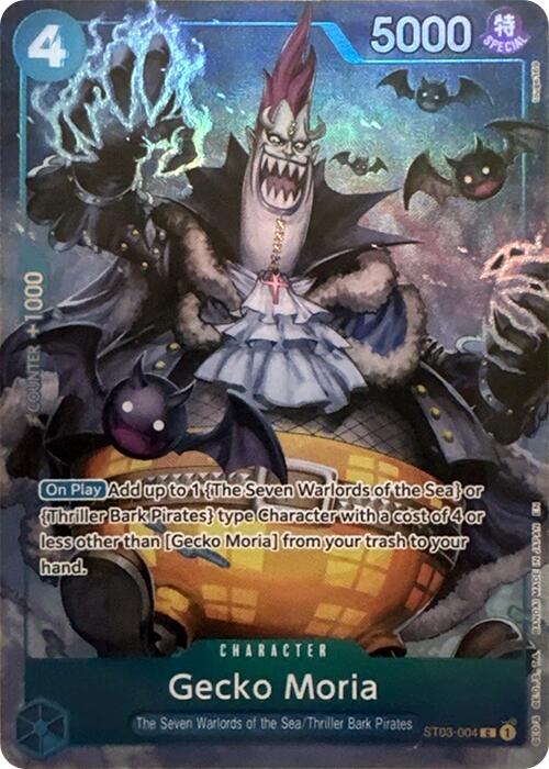 Gecko Moria (Seven Warlords of the Sea Binder Set) [One Piece Promotion Cards] Bandai