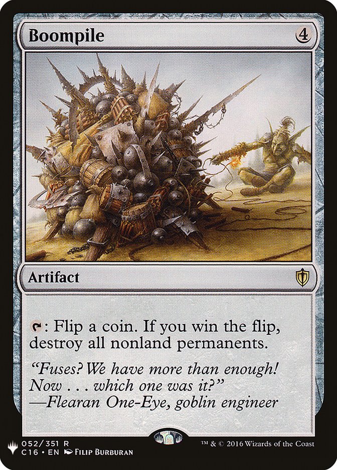 Boompile [The List] Magic: The Gathering