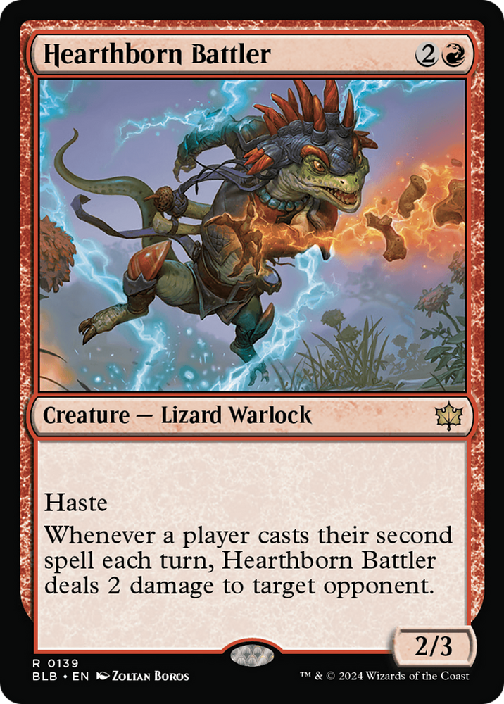 Hearthborn Battler [Bloomburrow] Magic: The Gathering