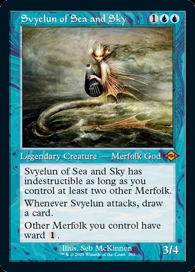 Svyelun of Sea and Sky (Retro Foil Etched) [Modern Horizons 2] Magic: The Gathering