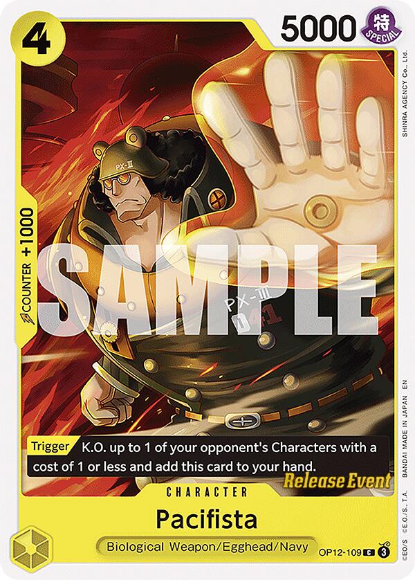 Pacifista [Legacy of the Master Release Event Cards] Bandai
