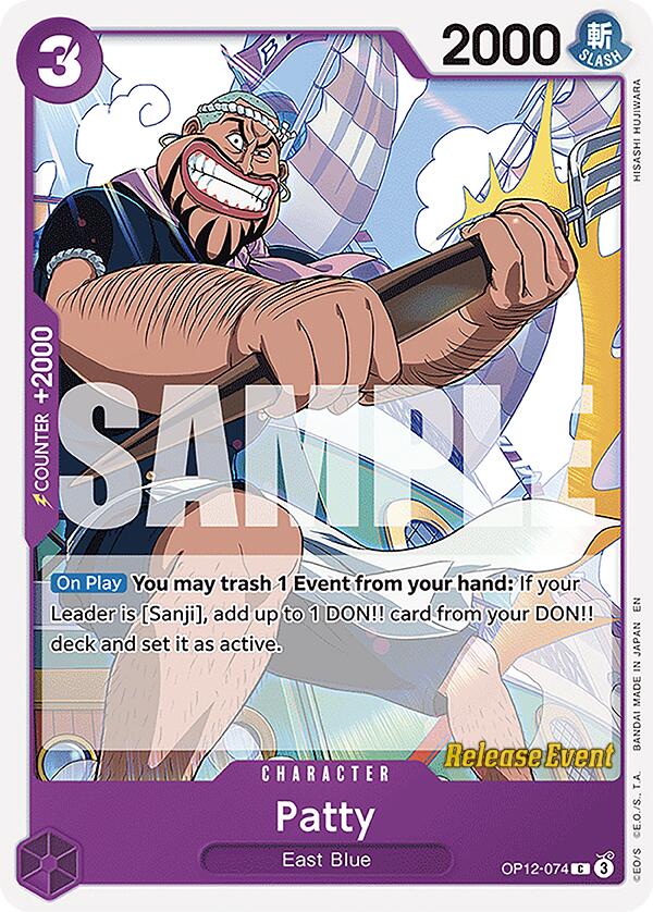 Patty [Legacy of the Master Release Event Cards] Bandai
