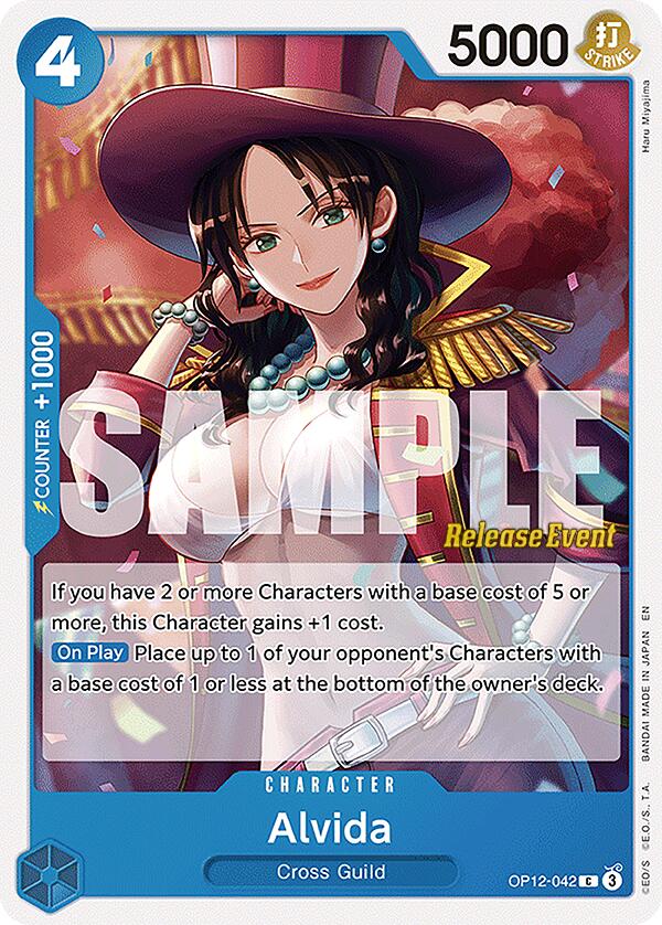Alvida [Legacy of the Master Release Event Cards] Bandai