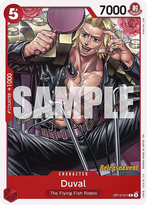 Duval [Legacy of the Master Release Event Cards] Bandai