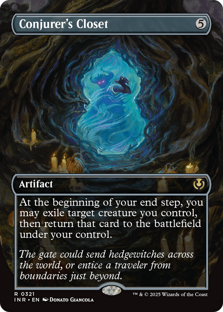 Conjurer's Closet (Borderless) [Innistrad Remastered] Magic: The Gathering