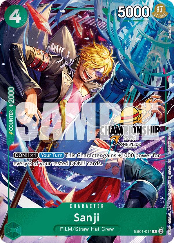 Sanji (CS 25-26 Celebration Pack) [One Piece Promotion Cards] Bandai