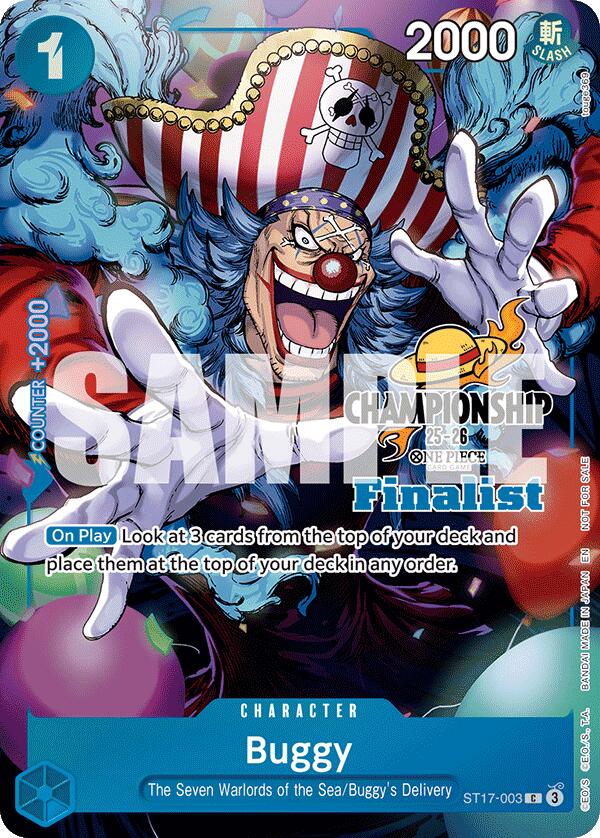 Buggy (CS 25-26 Finalist Card Set 1) [One Piece Promotion Cards] Bandai