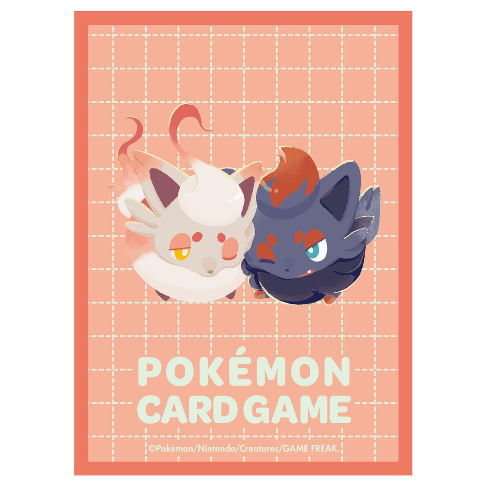 Card Sleeves - Zorua & Hisui Zorua (64-Pack) (Pokemon Center Exclusive) Pokémon