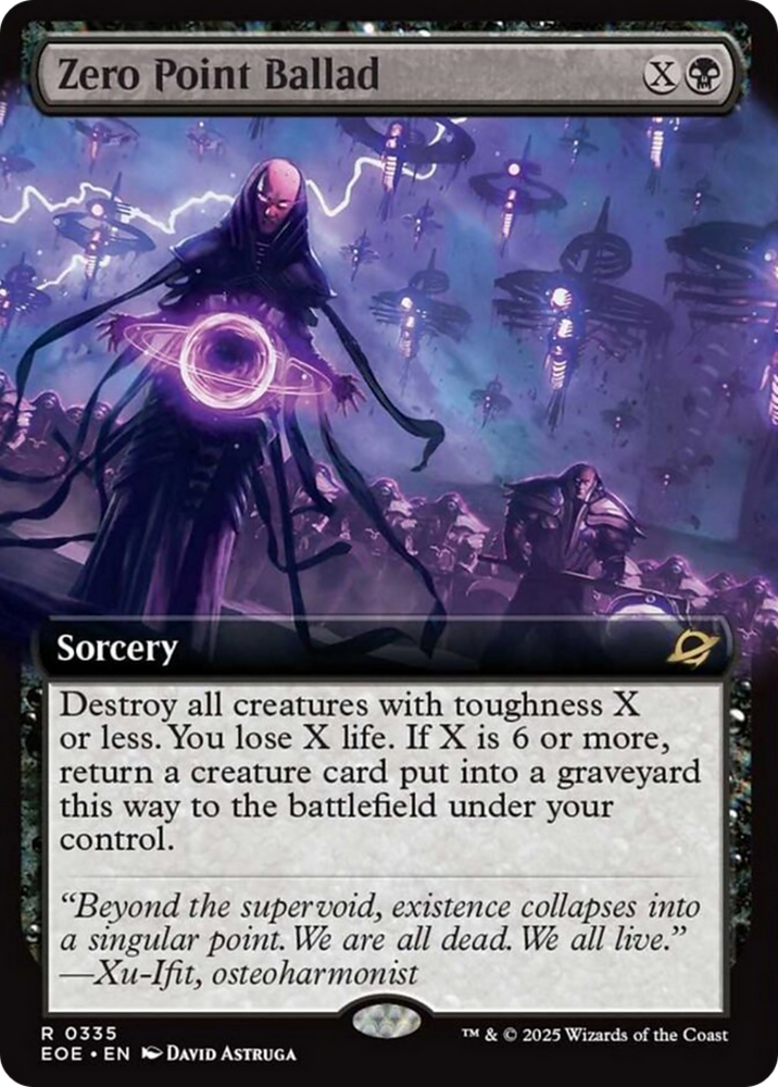 Zero Point Ballad (Extended Art) [Edge of Eternities] Magic: The Gathering