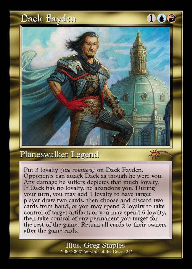 Dack Fayden (Retro) [Secret Lair Drop Series] Magic: The Gathering
