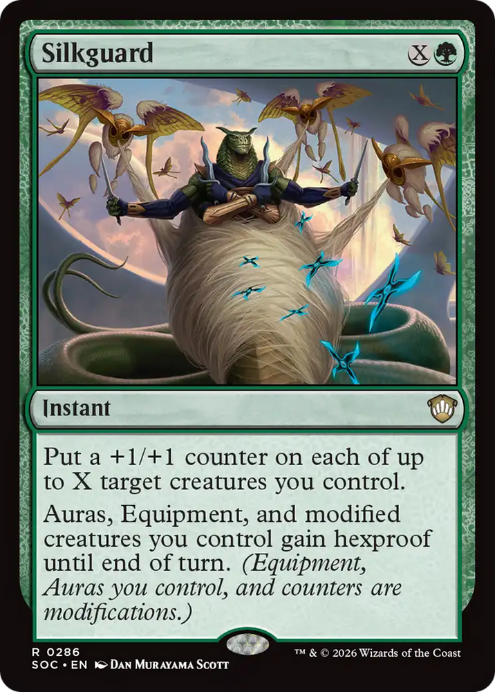 Silkguard [Secrets of Strixhaven Commander] Magic: The Gathering