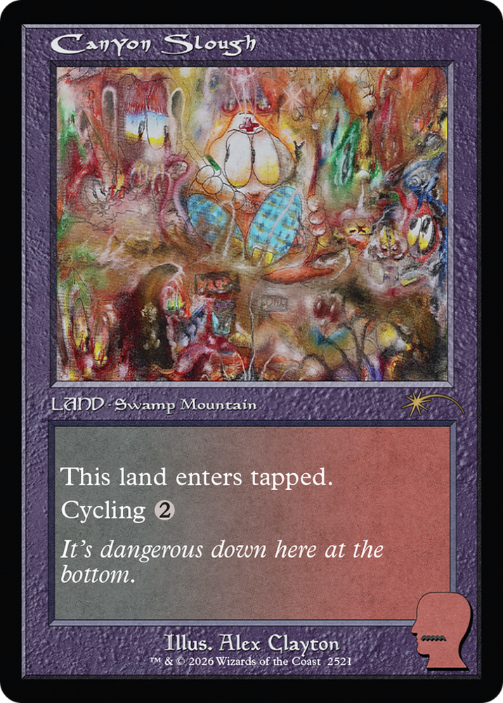 Canyon Slough [Secret Lair Drop Series] Magic: The Gathering