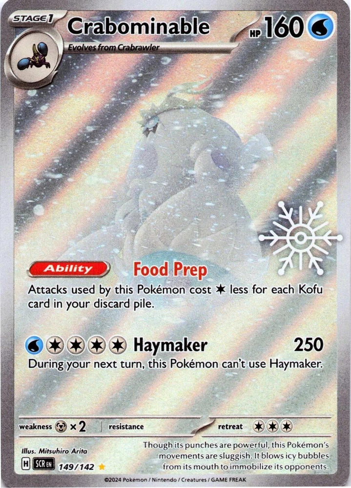 Crabominable (149/142) (Holiday Calendar) [Miscellaneous Cards] Pokémon
