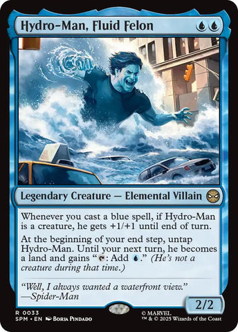 Hydro-Man, Fluid Felon [Marvel's Spider-Man] Magic: The Gathering