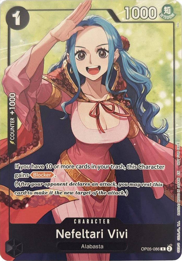 Nefeltari Vivi (Welcome Pack Vol. 2) [One Piece Promotion Cards] Bandai