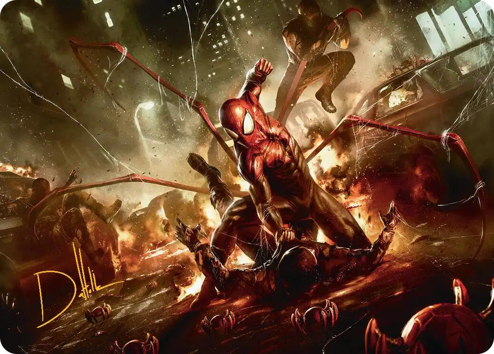Superior Spider-Man Art Card (Gold-Stamped Signature) [Marvel's Spider-Man Art Series] Magic: The Gathering