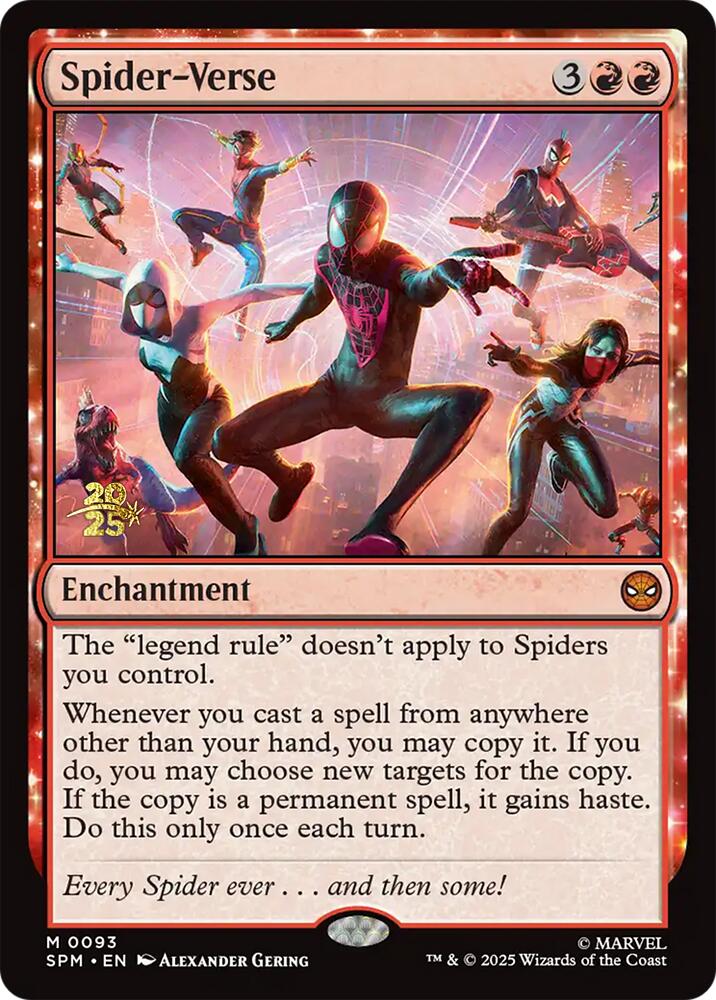 Spider-Verse [Marvel's Spider-Man Prerelease Promos] Magic: The Gathering