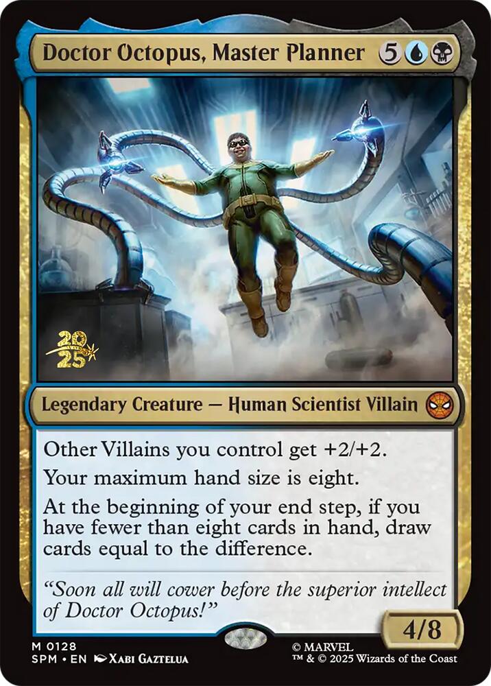 Doctor Octopus, Master Planner [Marvel's Spider-Man Prerelease Promos] Magic: The Gathering