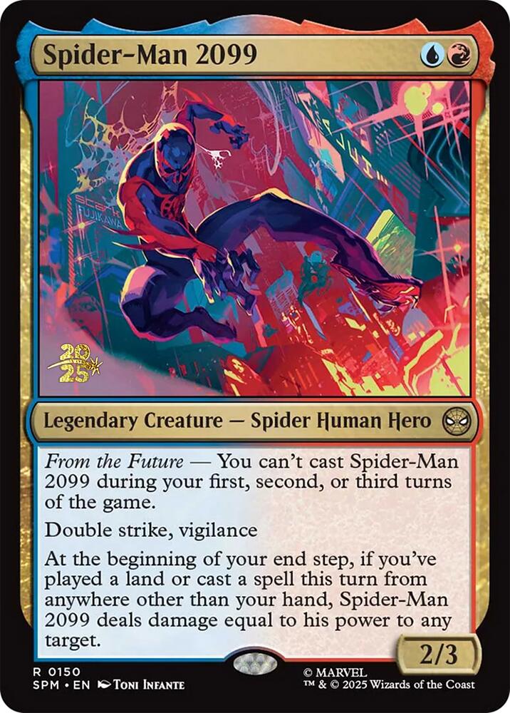 Spider-Man 2099 [Marvel's Spider-Man Prerelease Promos] Magic: The Gathering