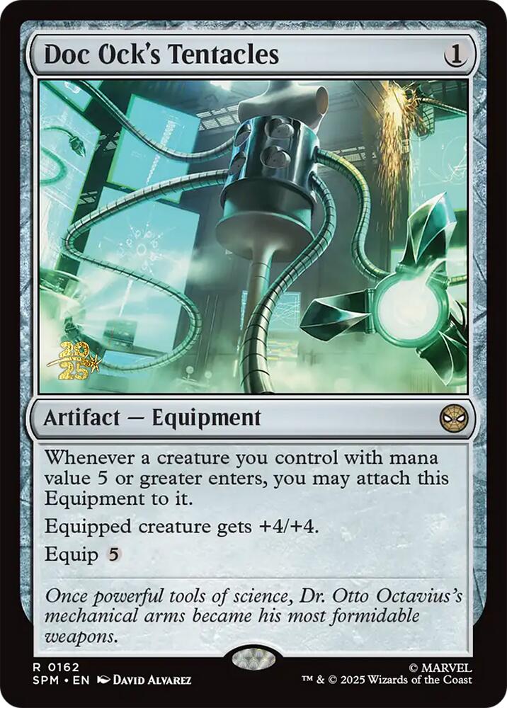 Doc Ock's Tentacles [Marvel's Spider-Man Prerelease Promos] Magic: The Gathering