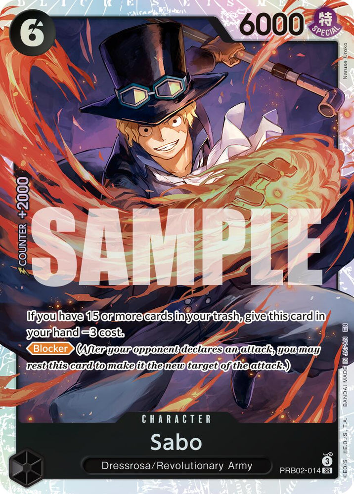 Sabo [Premium Booster -The Best- Vol. 2] Bandai