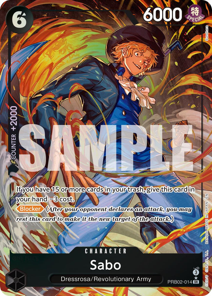 Sabo (Alternate Art) [Premium Booster -The Best- Vol. 2] Bandai