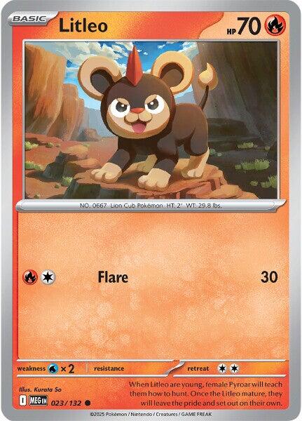 Litleo (023/132) [Mega Evolution: Base Set] Pokémon