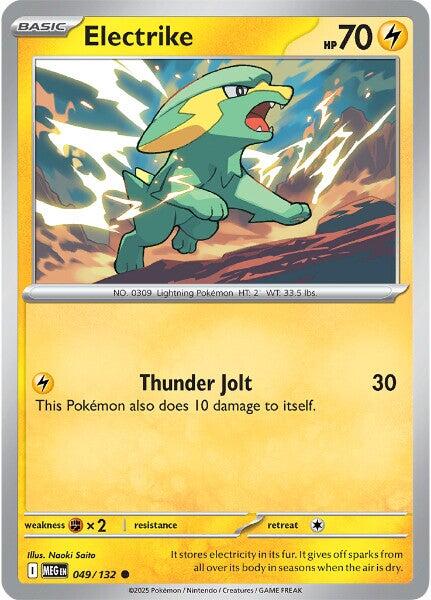 Electrike (049/132) [Mega Evolution: Base Set] Pokémon