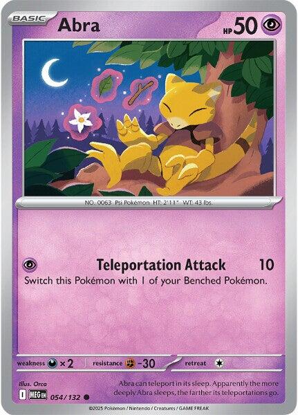 Abra (054/132) [Mega Evolution: Base Set] Pokémon
