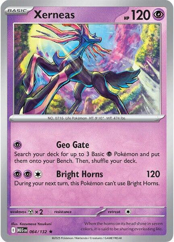 Xerneas (064/132) [Mega Evolution: Base Set] Pokémon