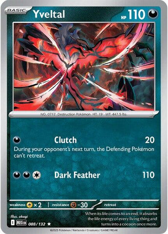 Yveltal (088/132) [Mega Evolutions: Base Set] Pokémon