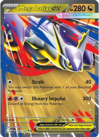 Mega Latias ex (100/132) [Mega Evolutions: Base Set] Pokémon
